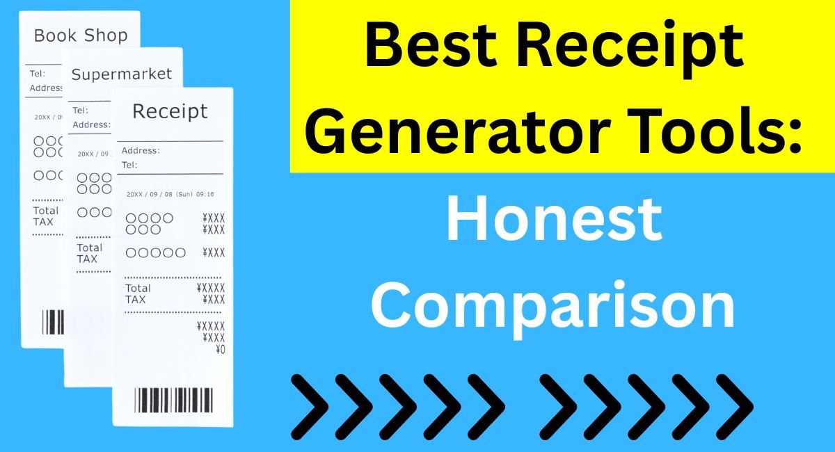 Best Receipt Generator Tools in 2026
